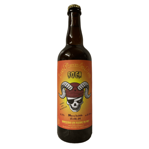 Bouteille de bière Bock